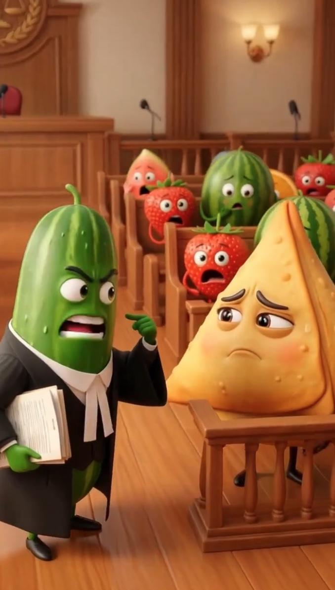 Food Court courtroom scene